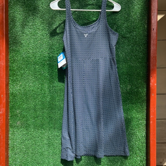 NWT Columbia PFG Freezer III dress with polka dots - Picture 2 of 7